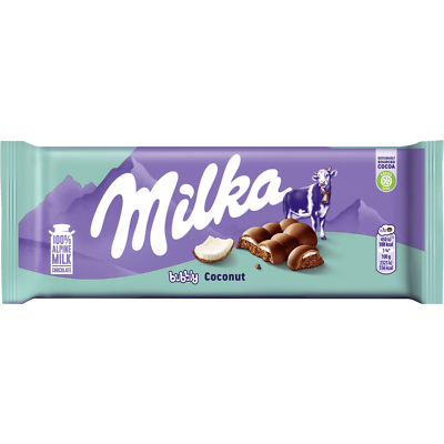 Milka Bubbly Coconut 97g (Europe)