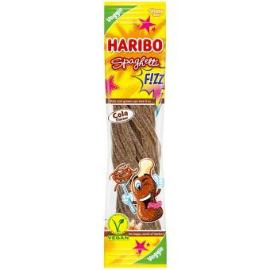 Haribo Veggie Spaghetti Cola 200g 15ct (Europe) - candynow.ca
