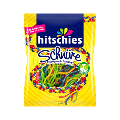 Hitschies Colorful Laces Gummies 125g (Europe)
