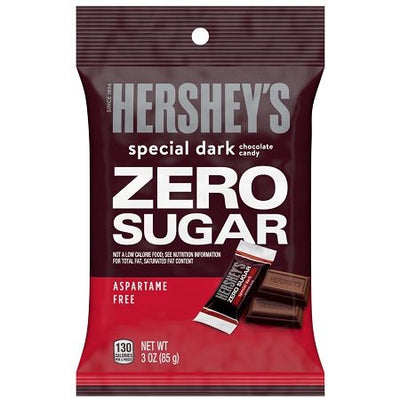 Hershey's Peg Bag Minis Special Dark Chocolate - Zero Sugar 3oz