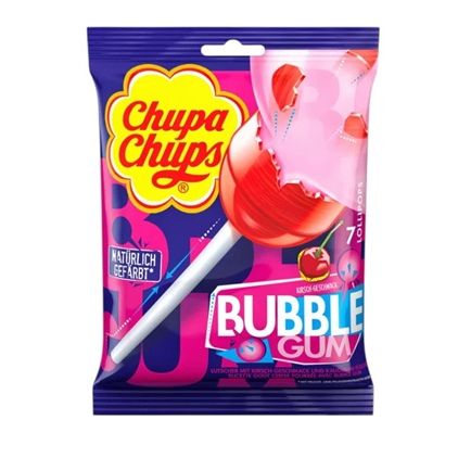 Chupa Chups Maxi Bubblegum Bag 126g (Europe)