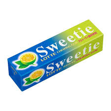 Lotte Sweetie Chewing Gum 26g (Japan)