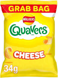 Walkers Quavers Cheese 34g (UK)