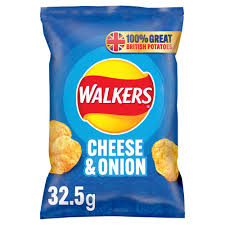 Walkers Cheese & Onion 32.5g (UK)