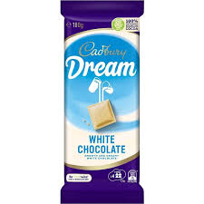 Cadbury Dream White Chocolate Block 180g (Australia)