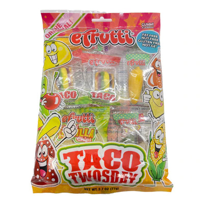 E-Frutti Gummi Taco Twosday Bag 2.7oz
