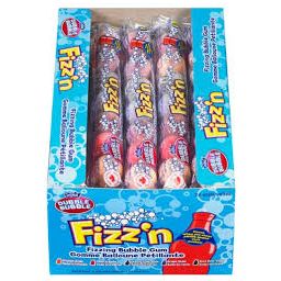 Dubble Bubble Fizz'n 7pcs Gum Ball Tube