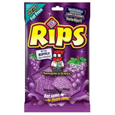 Rips Bites Grape Bag 4oz