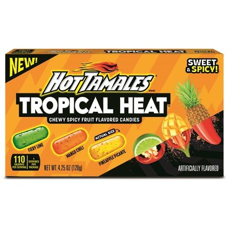 Hot Tamales Theater Box Tropical Heat 4.25oz