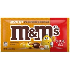 M&M's Bag Honey Roasted Peanut King 3.27oz