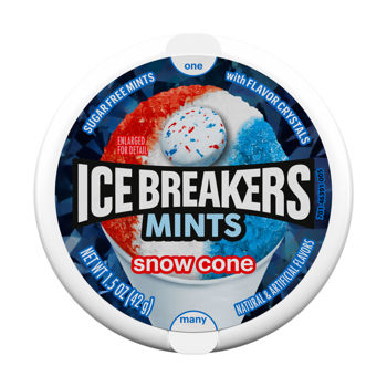 Ice Breakers Snow Cone Flavored Mints Tin 1.5oz