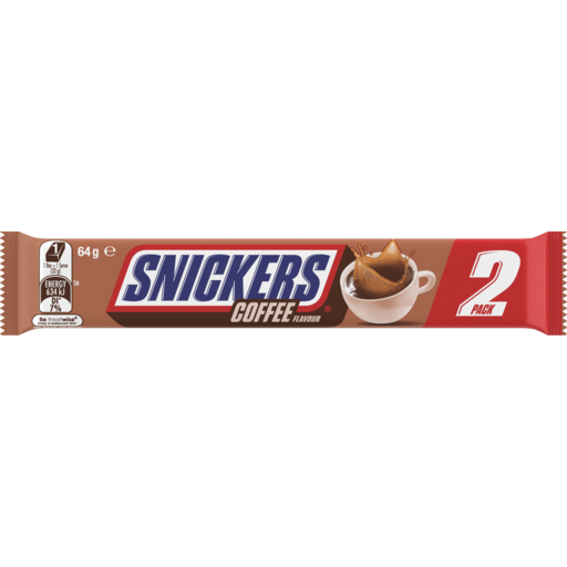 Snickers Coffee Bar 64g 25ct (Australia) - candynow.ca
