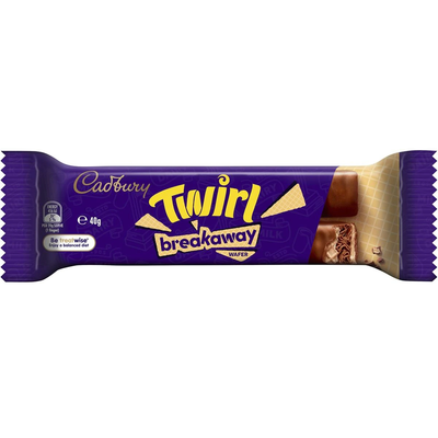Cadbury Twirl Crispy Breakaway 40g (Australia)