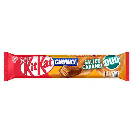 Kit Kat Chunky Duo Salted Caramel Chocolate 68g  (UK)