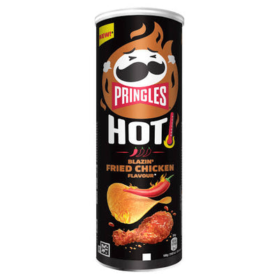 Pringles Hot Blazin Fried Chicken 160g  (UK)