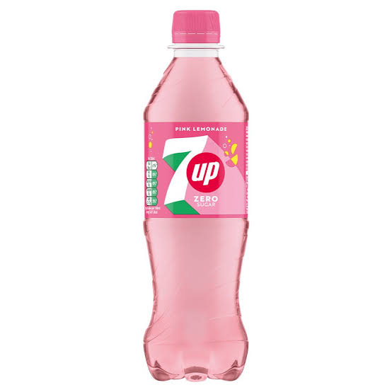 7Up Zero Pink Lemonade 500ml  (UK)
