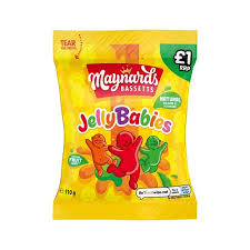 Maynards Bassetts Jelly Babies 110g  (UK)
