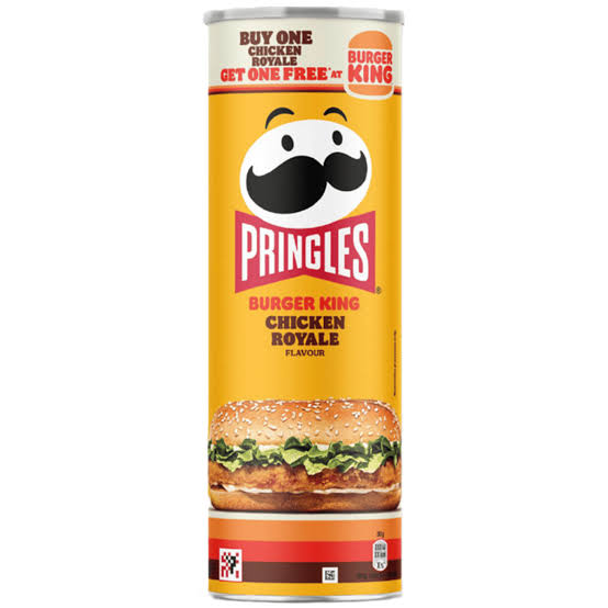 Pringles Burger King Chicken Royale 165g  (UK)