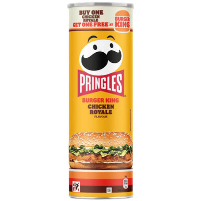 Pringles Burger King Chicken Royale 165g  (UK)