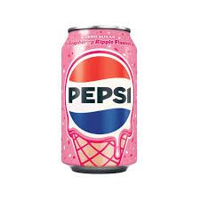 Pepsi Zero Raspberry Ripple Can 330ml  (UK)