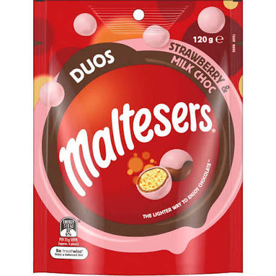 Maltesers Duo Strawberry 120g  (Australia)