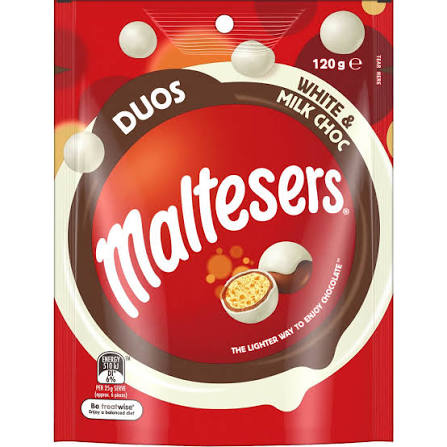Maltesers Duo White Milk 120g  (Australia)