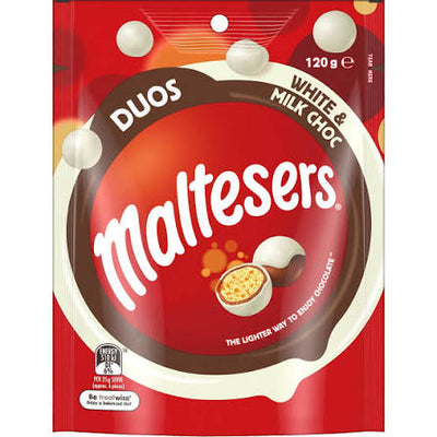 Maltesers Duo White Milk 120g  (Australia)