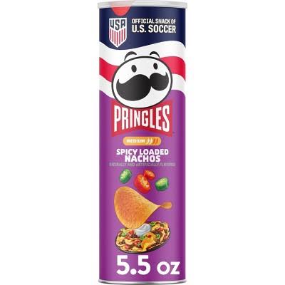 Pringles Spicy Loaded Nachos 5.5oz