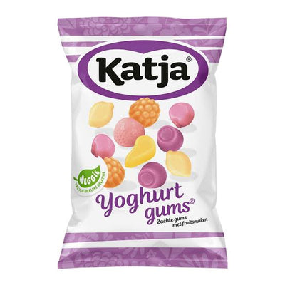 Katja Yoghurt Gums Peg Bag 65g (Netherlands)