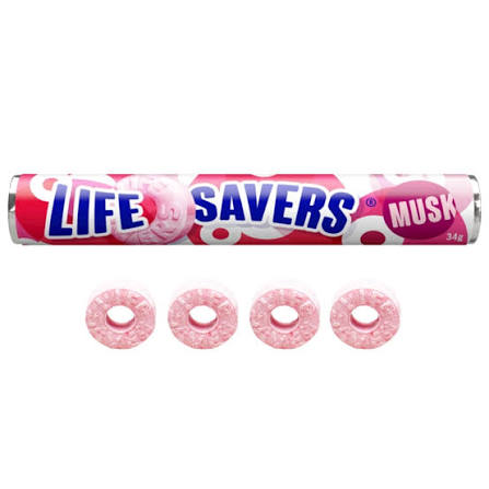 Life Savers Musk 34g  (Australia)