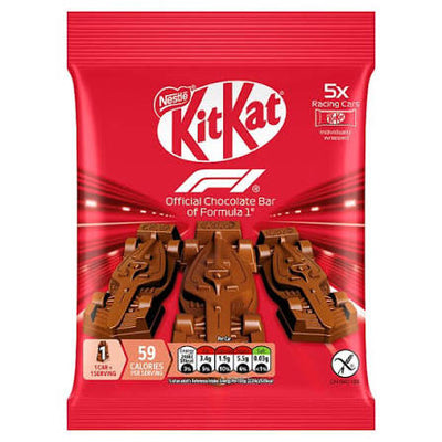 KitKat F1 Chocolate Car Figure 5 Pack 55g (UK)