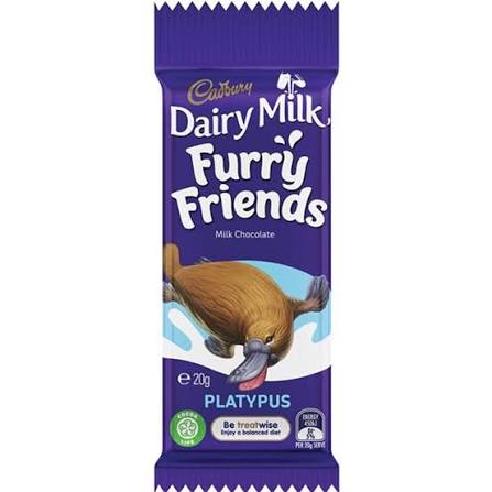 Cadbury Furry Friends 20g  (Australia)