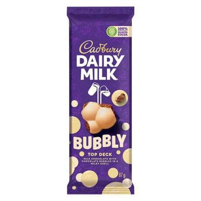 Cadbury Dairy Milk Bubbly Top Deck 160g  (Australia)