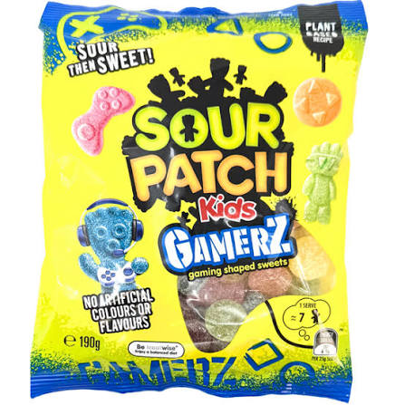 Sour Patch Kids Gamerz 190g  (Australia)