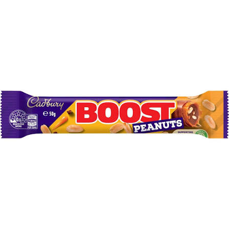 Cadbury Boost Peanuts 50g  (Australia)