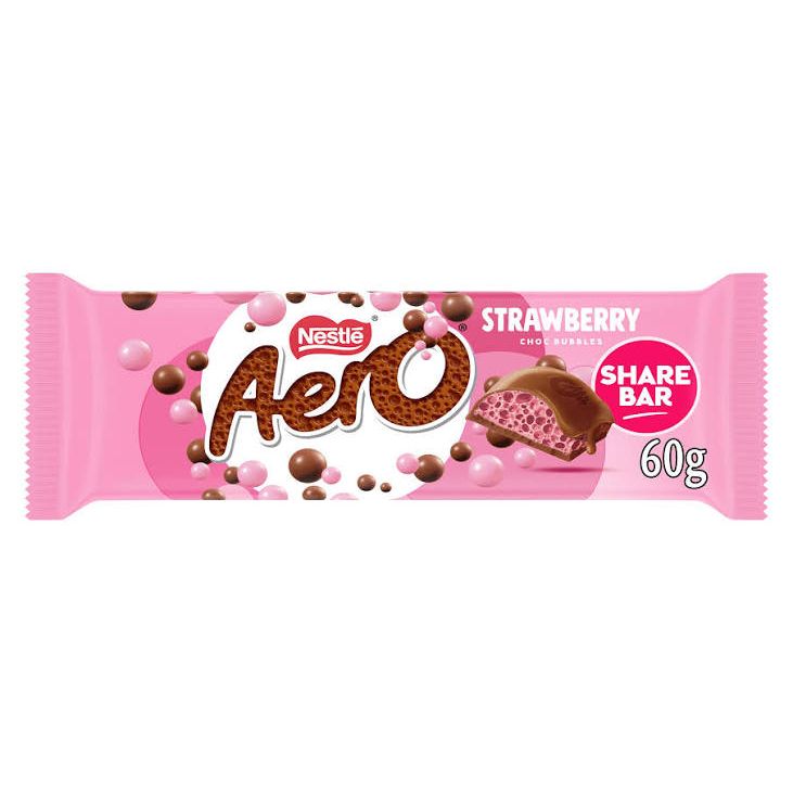 Aero Strawberry 60g  (Australia)