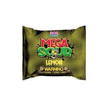 Barnett Mega Sour Candy Lemon 104g  (UK)