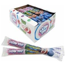 Blow Pops Inside Out Gumballs Tube