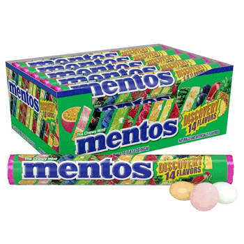 Mentos Singles Discovery 14pcs 1.32oz