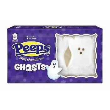 Peeps Halloween 3pcs Marshmallow Ghosts 1.5oz