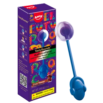 Amos TastySounds Music Audio Lollipop Cola .42oz