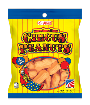 Melster Circus Peanuts DRC Peg Bag 4oz