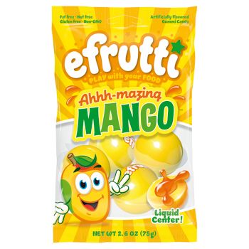 E-Frutti Ahhh Mazing Mango Gummi Peg Bag 2.6oz