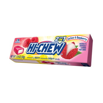 Hi Chew Fruit Chews Lychee Raspberry  1.76oz