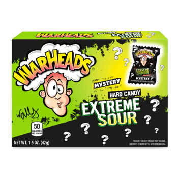 Warheads Mystery Hard Candy Theater Box 1.5oz