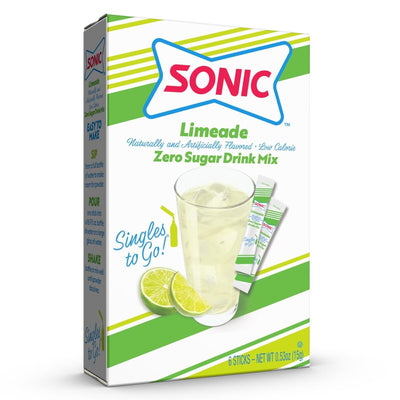 Sonic Drink Mix Limeade Singles To Go