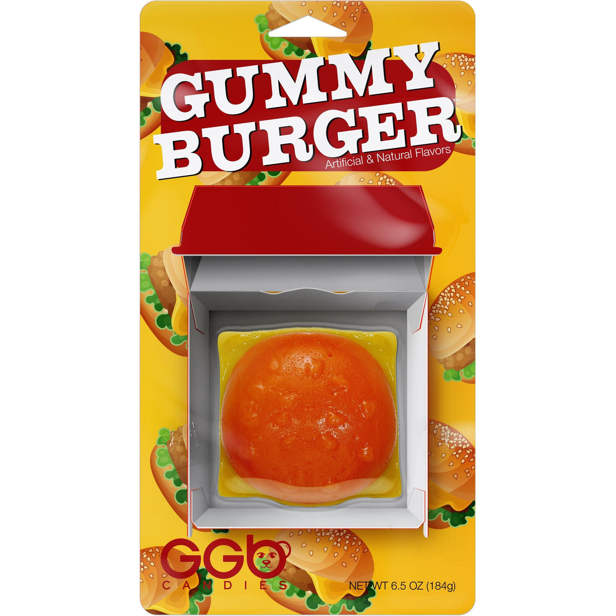 Giant Gummy Burger in Blister 6.5oz (184g) 184g
