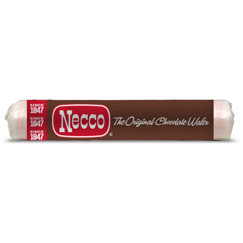 NECCO Wafers Roll Chocolate 2oz 24ct - candynow.ca