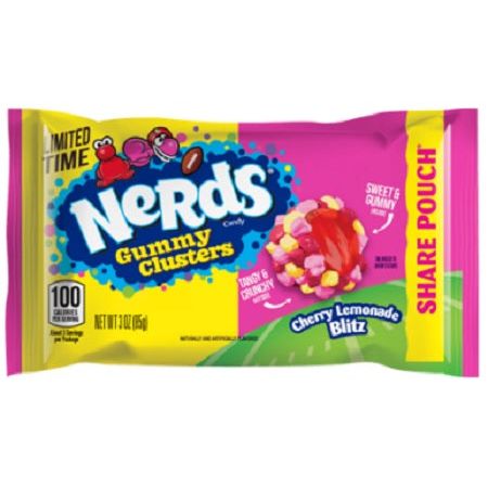 Nerds Gummy Clusters Cherry Lemonade Blitz Share Pack 3oz 12ct - candynow.ca