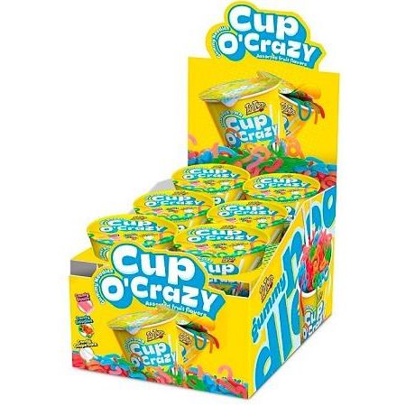 Too Tarts Cup O' Crazy Gummy noodles 2.2oz